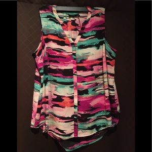Apt. 9 Multicolor Tank (plus size 1X)